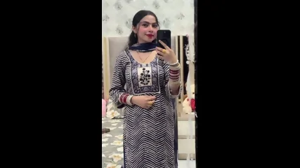 Beautiful Horny Punjabi Wife Masturbating Riding On Cucumber & Dildo Moaning Dirty Talking