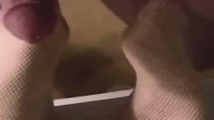 Cum on pantyhose